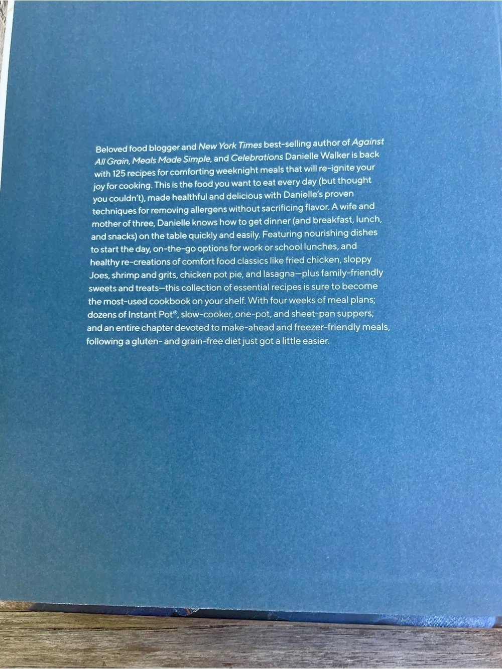 Danielle Walker’s Eat What You Love Cookbook - White Cover